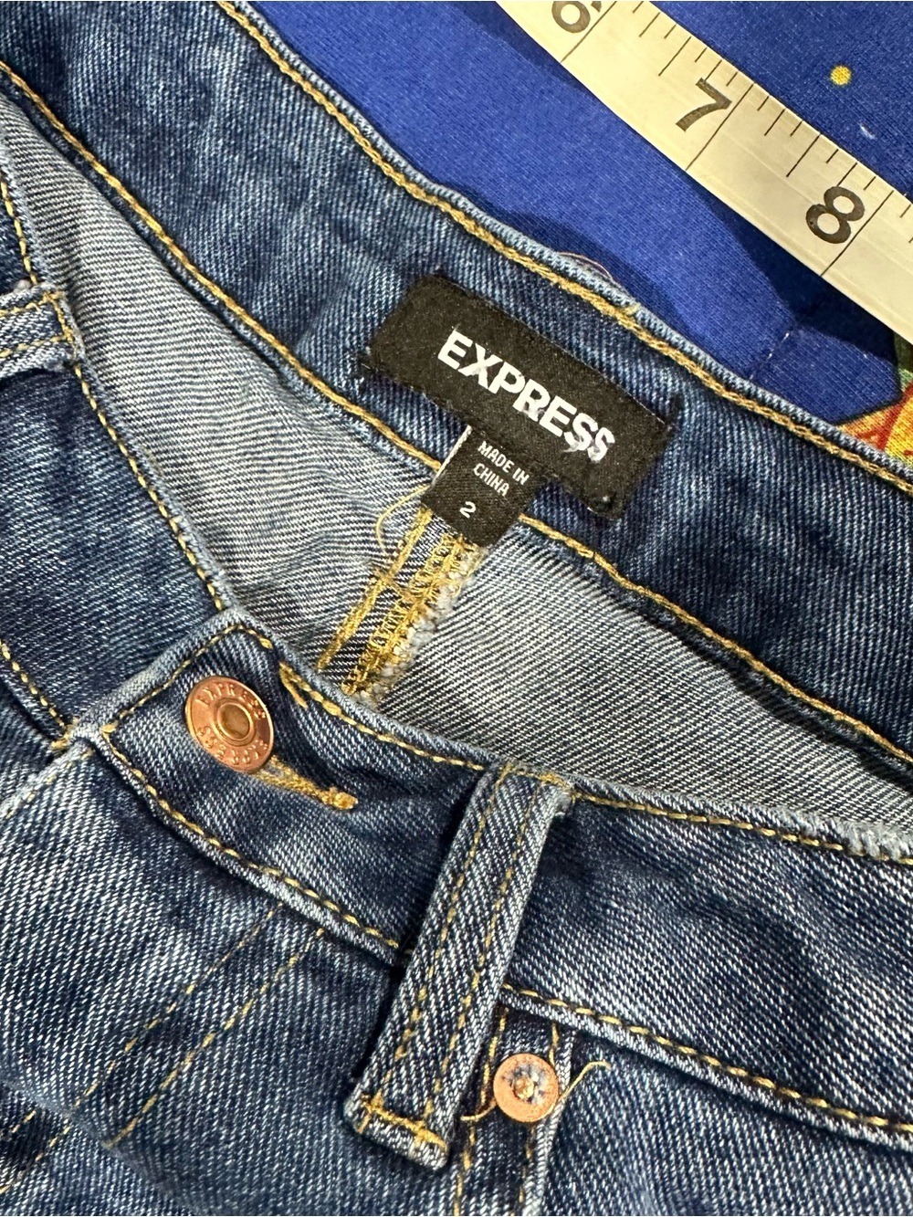 Express High Rise Shorts - Picture 2 of 5